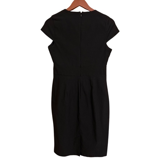 Grace Karin 50s 60s Vintage Pencil Dress with Cap Sleeves - Size L - Picture 8 of 11